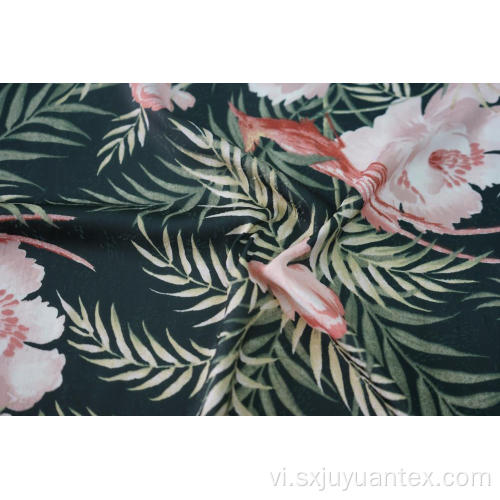 Polyester Sea Island Vải in Jacquard mềm mại